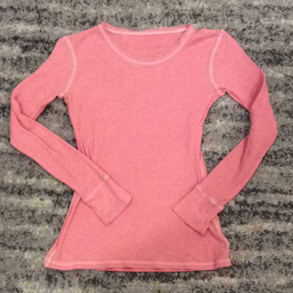Pink Long Sleeved T- Shirt